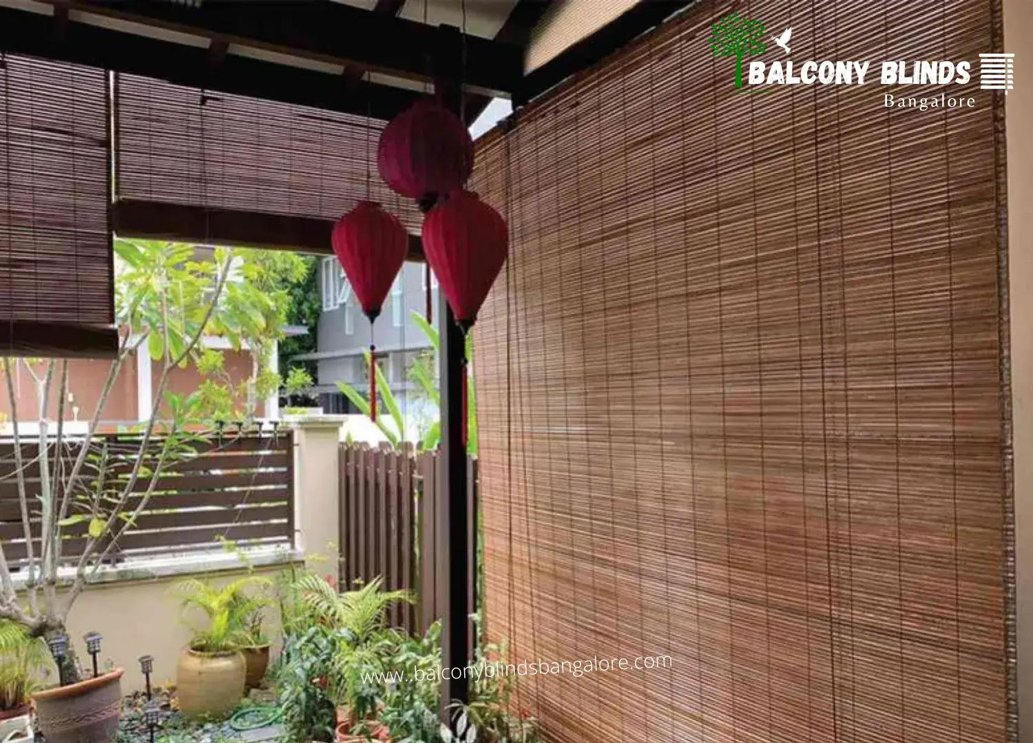 Outdoor Bamboo Blinds in Bangalore